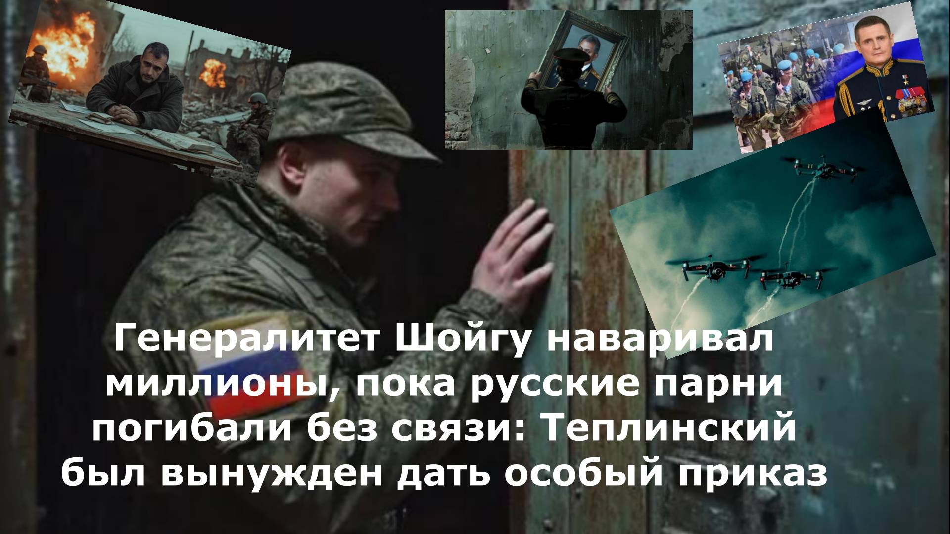 Генералитет Шойгу наваривал миллионы, пока русские парни погибали без связи: Теплинский был вынужден
