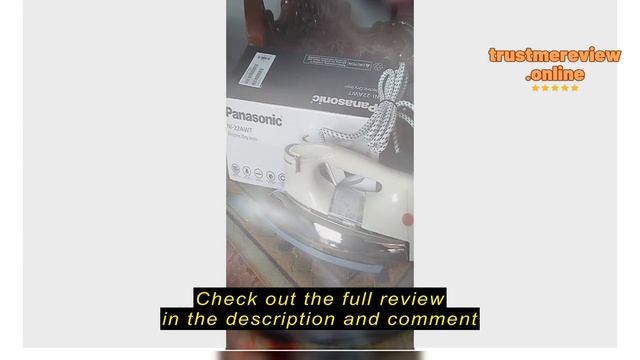 Review cost2u Panasonic (2.3KG, 1000W) Non-Stick Heavyweight Dry Iron | NI-22AWTSK NI-25A1-BK1 Hous