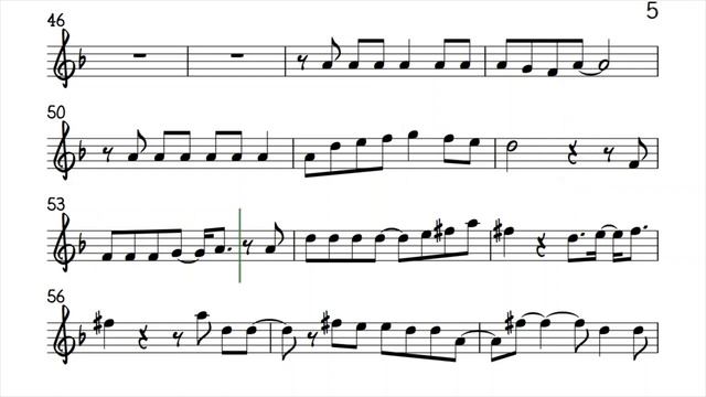 Piano in the Dark Alto Sax Sheet Music Backing Track Play Along Partitura_720p