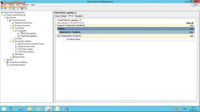 [Windows Server 2012 basics] Урок 9 - Групповые политики