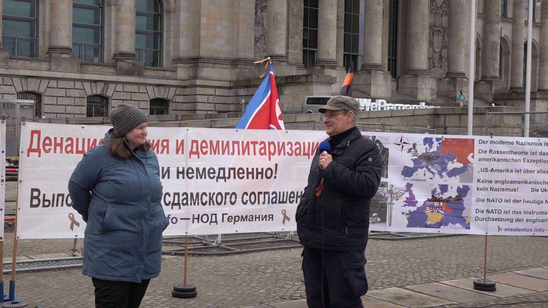 Kinderhandel Ukraine Europäische Union – stellv. Vorsitzende der Duma Anna Kusnezowa Berlin 25.01.25