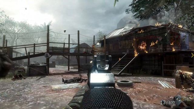 ПОЛНОЕ прохождение Call Of Duty Black Ops №8 "Виктор Чарли" (Без комментариев)