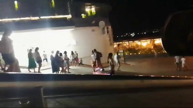 Анапа Вечерняя прогулка по набережной