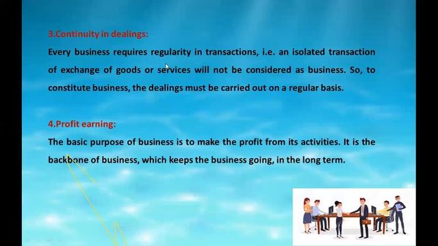 F.Y.B.Com | Commerce-I | Unit-I | Features of business