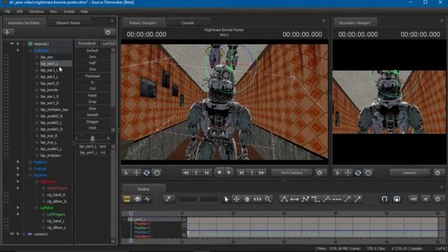 [SFM/FNAF4] Watch me make a FNAF4 Nightmare Bonnie Poster!