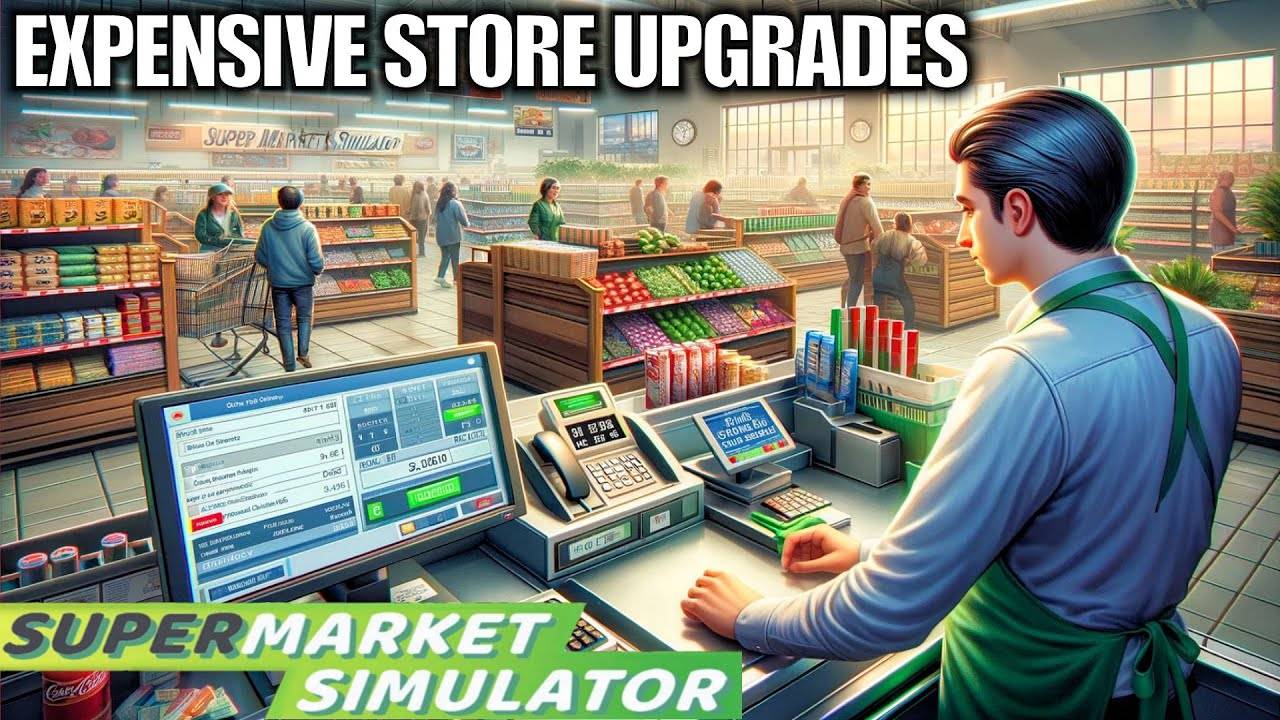 СТРИМ ПО  Supermarket Simulator на пк🔴 ПРЯМОЙ ЭФИР🔴2025год новое обновление
