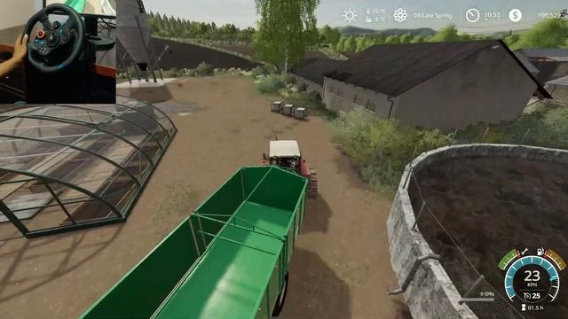 Mera Payaaz ka business😂 Farming Simulator 19 Logitech g29 steering wheel gameplay Urdu Hindi