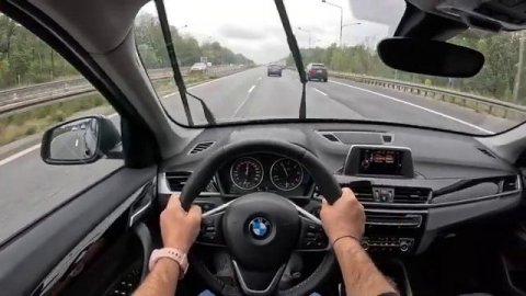 ЛЕГЕНДА ЗА 1.5 МЛН. РУБ - BMW X1 F48 xDrive18d 150 hp POV Test Drive