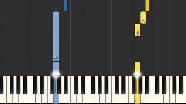 Pokémon Red Blue Title Theme (simplified) - EASY Piano Tutorial