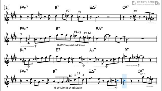 Pent-Up House (Sonny Rollins) - Backing Track with Sheet Music for Alto Sax(360P)