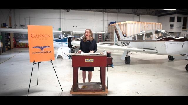 Gannon University Launches Aviation & Business Management Program: Press Conference