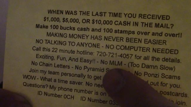 *Make Money By Mail* *Best Home Based Business Opportunity* Postcards [Make Cash From Home] In 2022