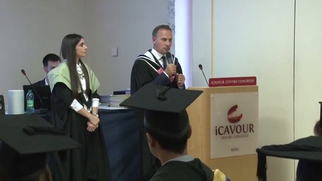 Rome Business School - Graduation Ceremony October 2016 | Antonio Ragusa's Speech