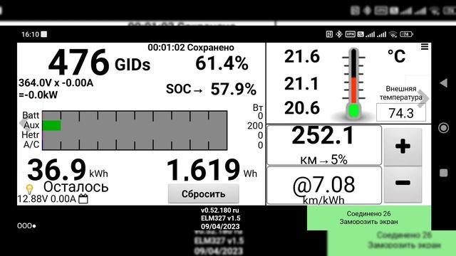 Ниссан лиф 20 дней простоя ( что будет с катлами)