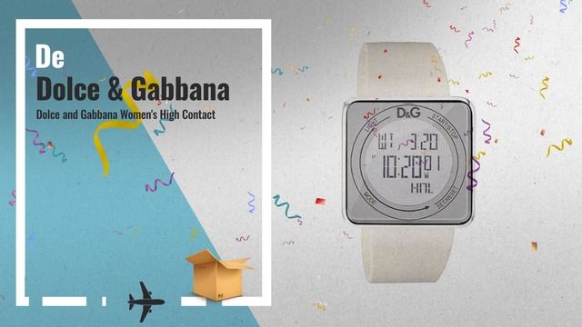 Dolce & Gabbana 2018 Mejores Ventas: D&G Gents Digital High Contact Watch DW0737