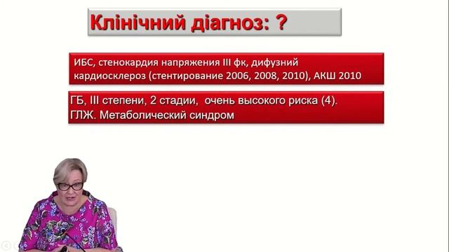 Жінка в предменопаузі на прийомі у кардіолога. Долженко М.М.