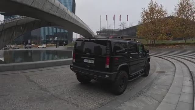 ОБЗОР МОЩНОГО Hummer H2 60L V8 340 hp POV Test Drive