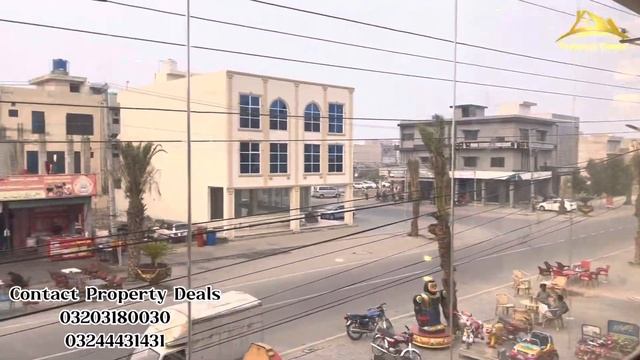 Commercial Plaza Available For Rent 5.5 Marla Triple Story in Very Cheap Rates Central Park Lahore