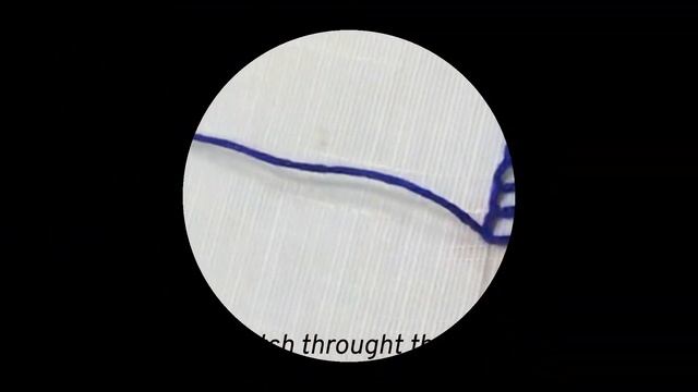 Laced / Raised buttonhole Stitch | Hand embroidery Stitches | Embroidery tutorial | vb Arts