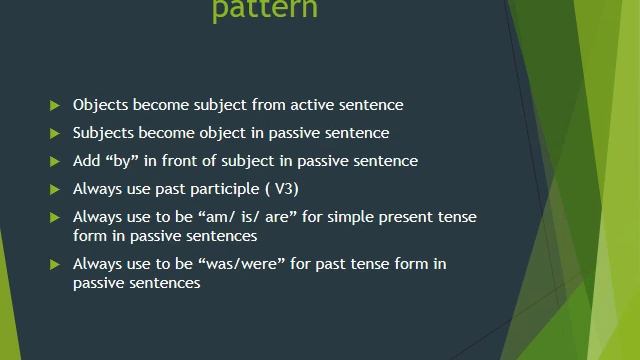 Passive Voice