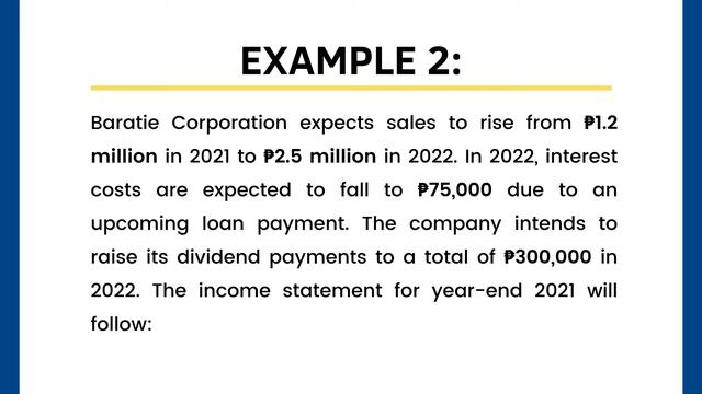 Business Finance (Quarter 3 - Week 3) Budgets and Projected Financial Statements