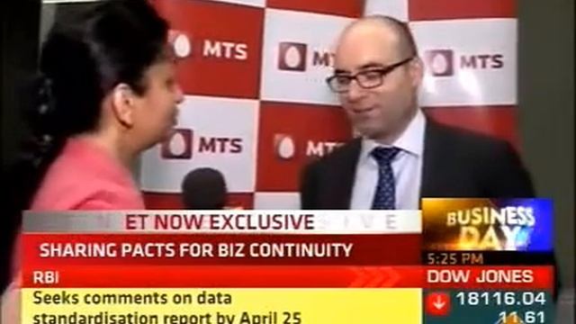 ET Now Interview: MTS India CEO talks about spectrum sharing and trading