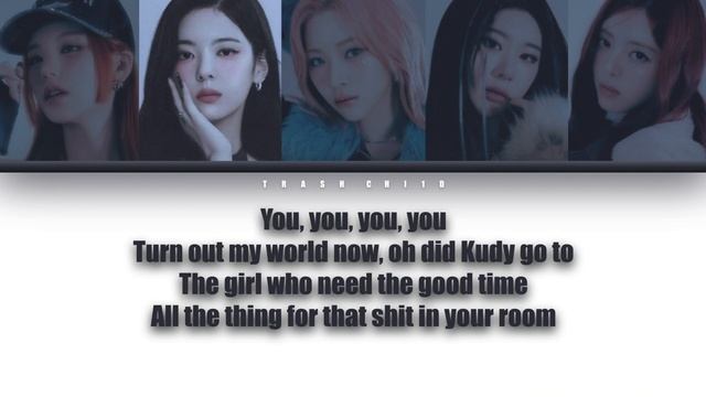 ITZY - None of My Business (Colour-coded Lyrics) (Capcut Auto Lyrics)