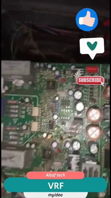 VRF air conditioning control pcb repair #shorts