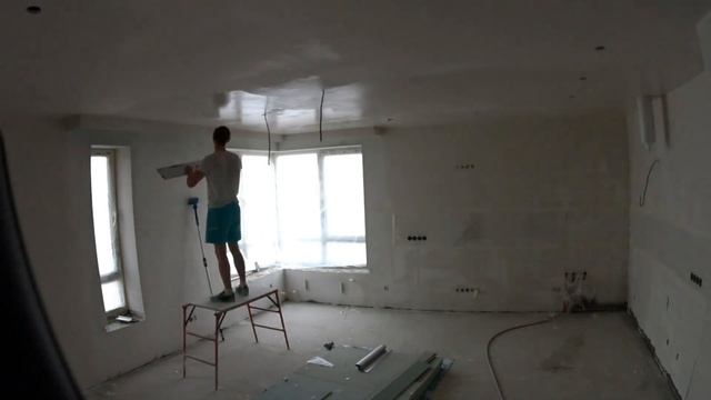 ШПАКЛЕВКА 300м2 за день, НА ДВА СЛОЯ