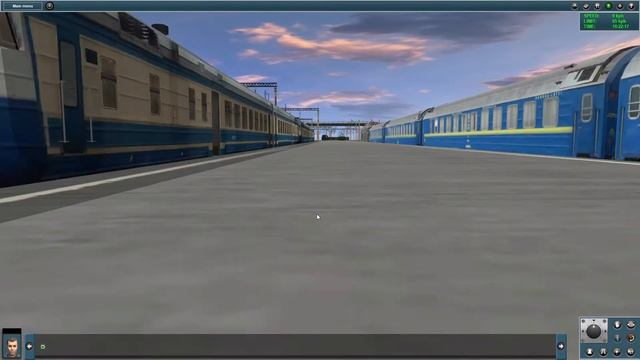 Демонстрация  ДР1А 264 trainz 2012 DCC просто кабина и так BETA поэтому без разницы))))