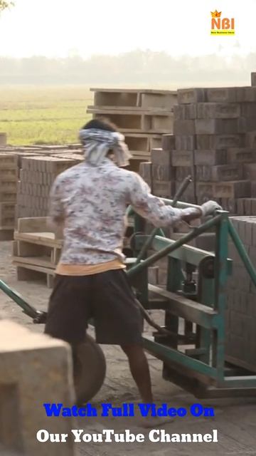Fly Ash Brick Manufacturing Business #shorts #flyashbricksmakingmachine #newbusinessideas #business