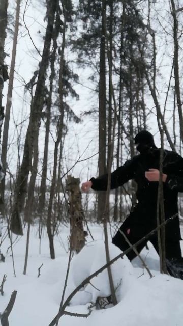 Брутальный ниндзя: Чёрный гризли рубит пень |24.02.2021| Brutalest ninja: Black grizzly fall a stip