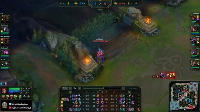 SKT T1 Faker Zyra vs Velkoz Ranked NA Smurf