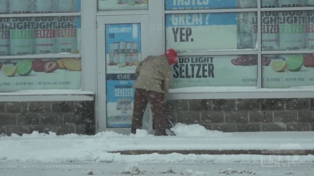 4-16-2020  Lamoni, IA Winter Storm - Dangerous Travel