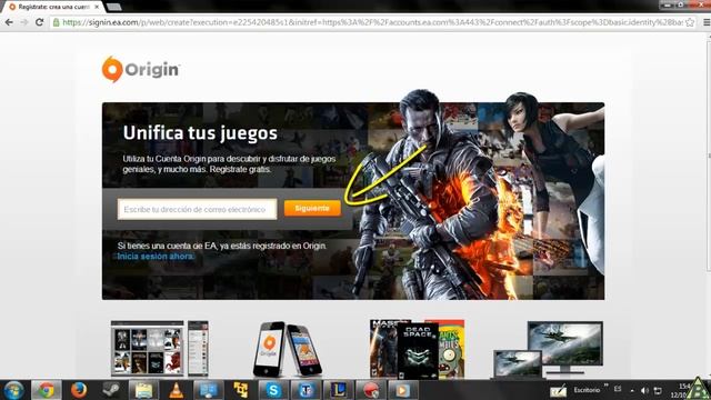 Crear cuenta origin para ea.com y para mas cosas (Episodio 1)