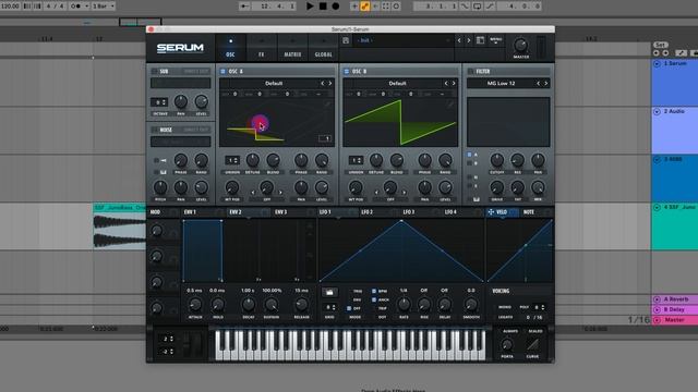 КУРС по SERUM 2. Oscillators