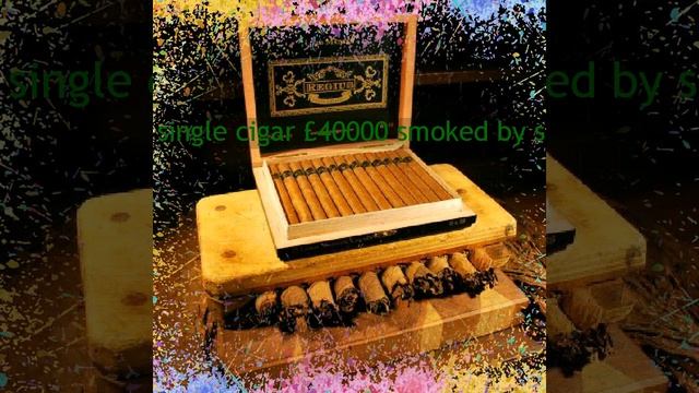 double corona regius cigars one single cigar for 40000 uk pound