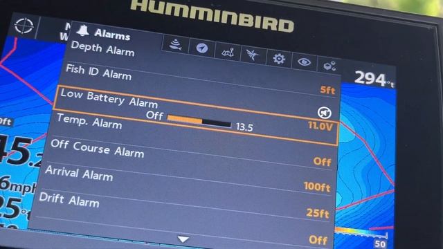 Navigating Humminbird Helix Settings