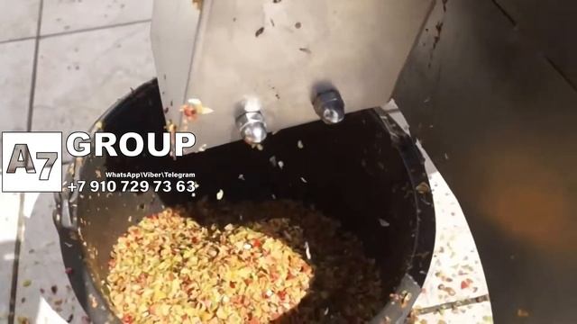 Линия прямого отжима пюре яблок 500 кг/ч
