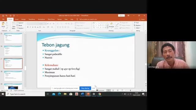 KKN UGM MESUJI WEBINAR #1 "Upaya Penggemukan Sapi Pedaging dan Apa itu daging ASUH"