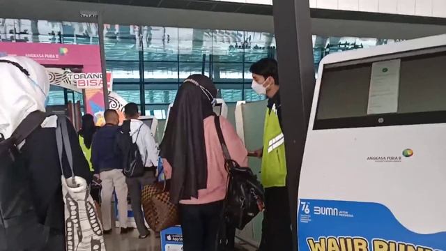 Bandara Soekarno Hatta || TKI PMI WNI Jangan Bawa Uang Tunai Terlalu Banyak