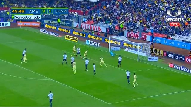 América golea a Pumas y va a la gran final | América 6 - 1 Pumas | Presentado por Bodegas Alianza