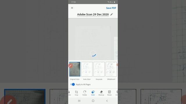 How to make a pdf file with your phone's camera (Hindi)