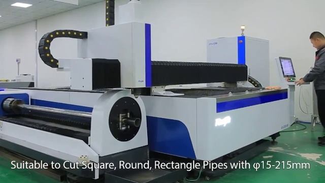 Комбинированный оптоволоконный лазерный станок - MetalTec 1530HТ