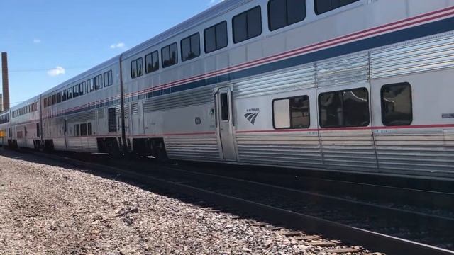 Amtrak 4 The Southwest Chief In Fort Madison, IA - 8/4/2017