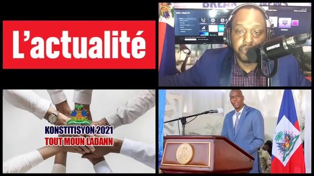 FLASH SECURITE PRESIDENT JOVENEL RENFORSE/JIJ DABREZIL LIBERE/NEG VILAJ YO BOULE YON BLINDE/NEWS CH