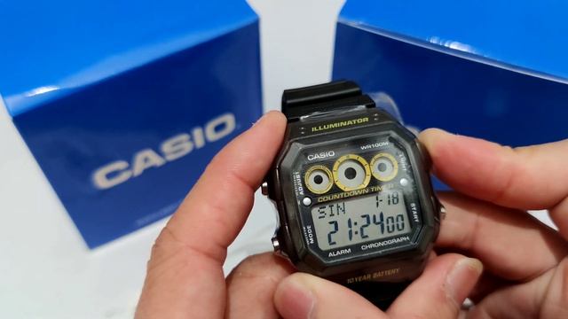 Cara Setting Casio AE-1300WH-1AVDF Original #PecintaArloji