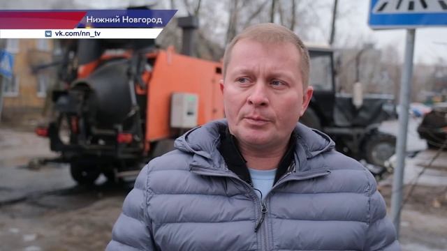 Ямочный ремонт на площади почти в 4 тысячи квадратных метров выполнили в Нижнем Новгороде