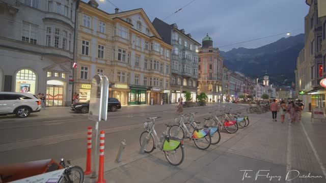 ИННСБРУК, АВСТРИЯ 🇦🇹 - Самая красивая вечерняя прогулка по городу в Тироле