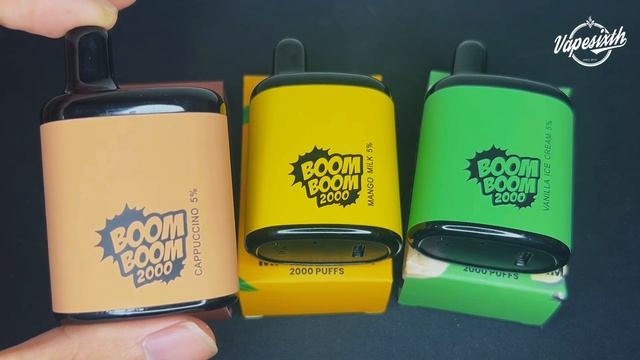 รีวิวพอตใช้แล้วทิ้ง BOOM BOOM 2,000 PUFF สูบได้ยาวนานถึง 2,000 ครั้ง มากับนิกที่แน่นเจ้มจ้น😶🌫️